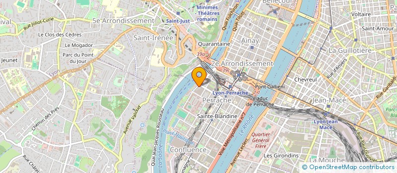 localisation de l'entreprise AVISO CONSEIL à LYON