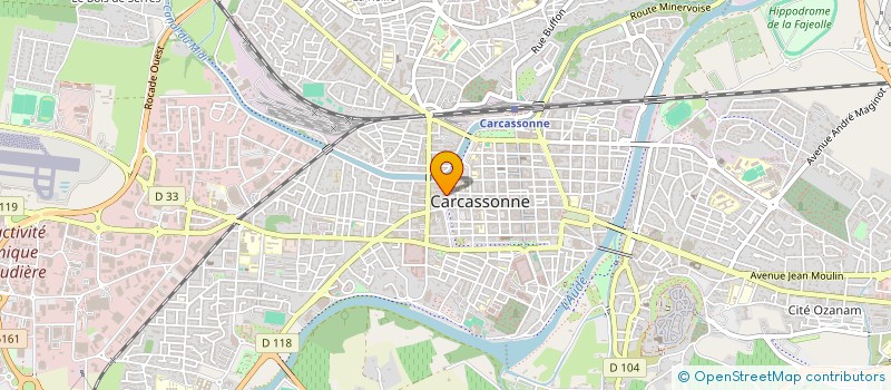 localisation de l'entreprise AVISO PROSERVICES  CARCASSONNE