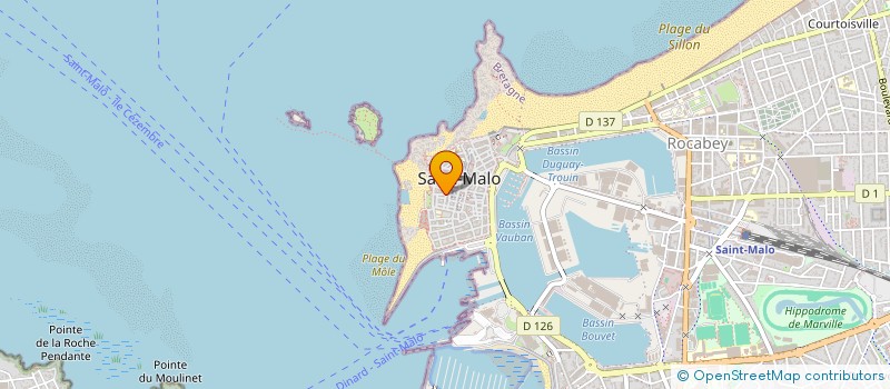 localisation de l'entreprise AVISO SAILING  SAINT-MALO