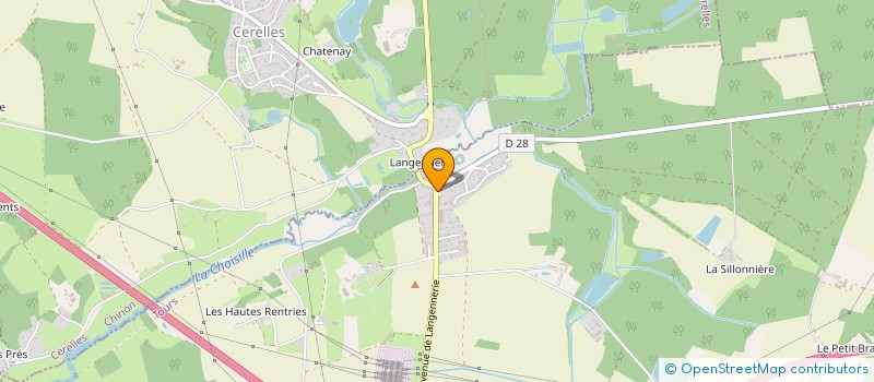 localisation de l'entreprise AVISORGUES à CHANCEAUX-SUR-CHOISILLE