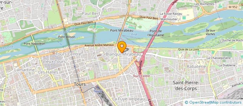 localisation de l'entreprise AVISSEAU LMNP  TOURS