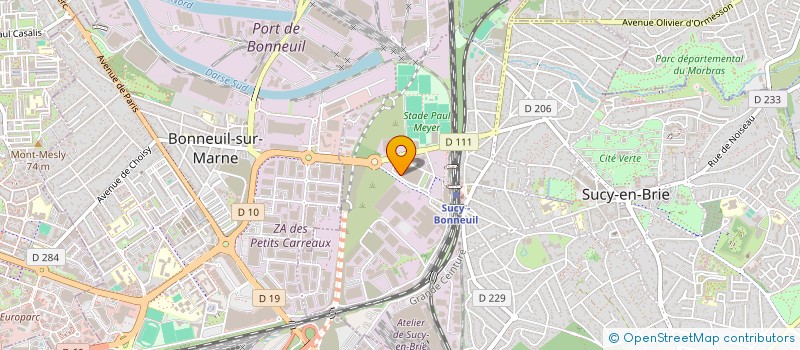 localisation de l'entreprise AVISTORES à SUCY-EN-BRIE
