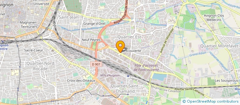 localisation de l'entreprise AVISTORES à AVIGNON