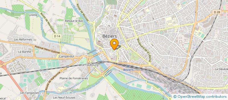 localisation de l'entreprise AVIT DEPANNAGE  BEZIERS