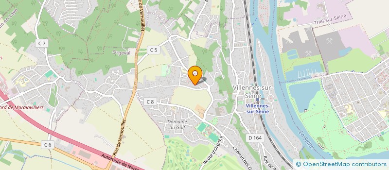 localisation de l'entreprise AVITAM  VILLENNES-SUR-SEINE