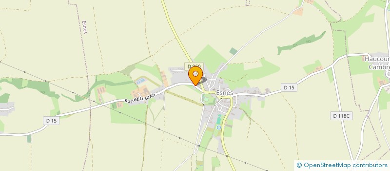 localisation de l'entreprise AVITECH à ESNES