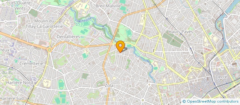 localisation de l'entreprise AVIVA à NANTES