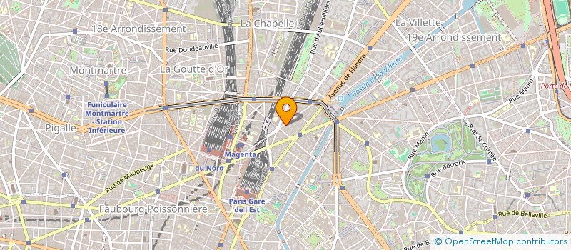 localisation de l'entreprise AVIVA PRESSE à PARIS