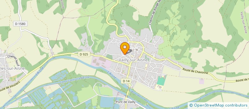 localisation de l'entreprise AVIVAL à CHASSEMY