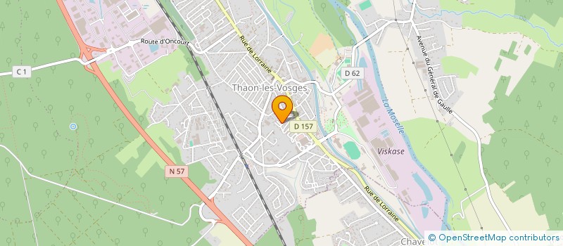 localisation de l'entreprise AVIWOOD à CHAVELOT
