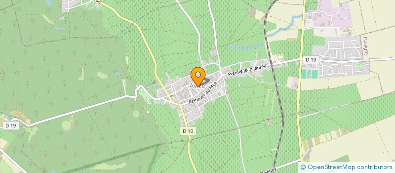 localisation de l'entreprise AVIZE CYCLO  AVIZE