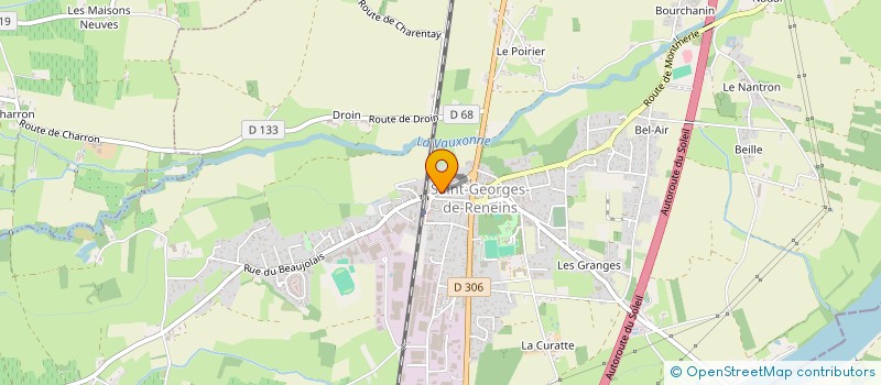 localisation de l'entreprise AVIZO  SAINT-GEORGES-DE-RENEINS