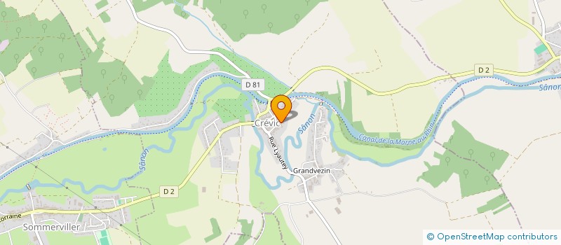 localisation de l'entreprise AVIZUA  CREVIC