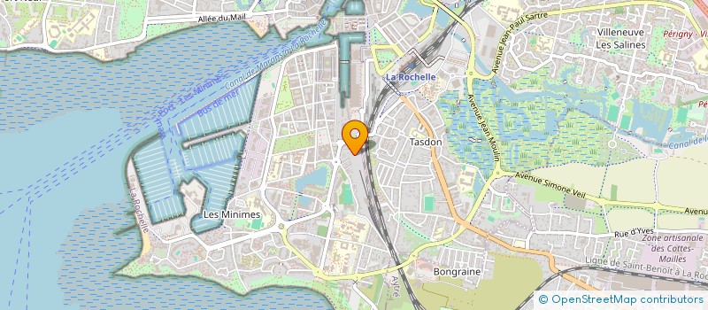 localisation de l'entreprise AVJV  LA ROCHELLE