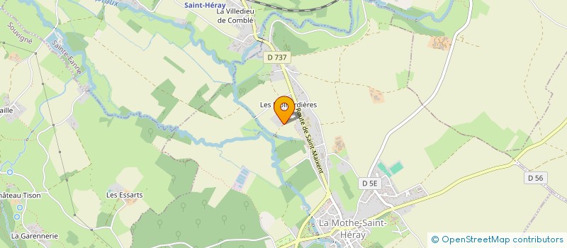 localisation de l'entreprise AVL 357  LA MOTHE-SAINT-HERAY