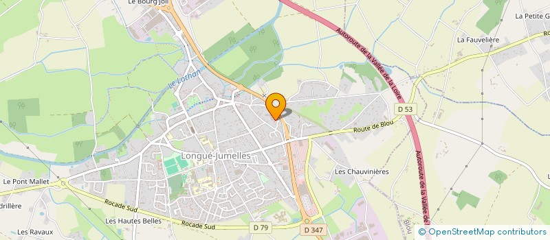 localisation de l'entreprise AVL à GENNES-VAL-DE-LOIRE