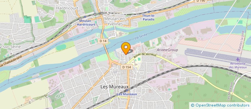 localisation de l'entreprise AVL 78 à LES MUREAUX