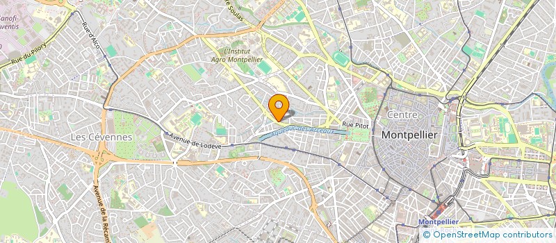 localisation de l'entreprise AVL-FC INVESTISSEMENT à MONTPELLIER