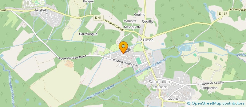 localisation de l'entreprise AVLC  SAINT-JULIEN-EN-BORN