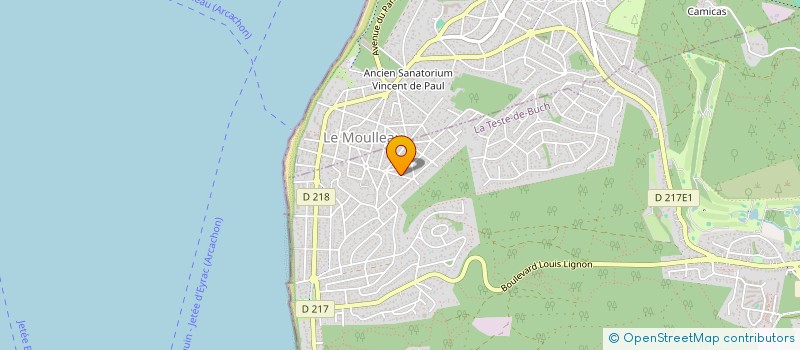 localisation de l'entreprise AVLOR à LA TESTE-DE-BUCH