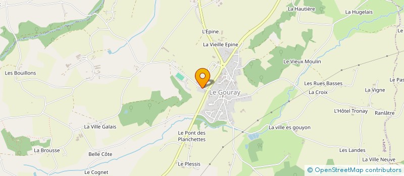 localisation de l'entreprise AVLS à LE MENE