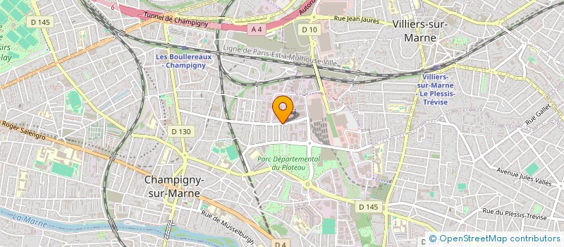 localisation de l'entreprise AVLS FRANCE à CHAMPIGNY-SUR-MARNE