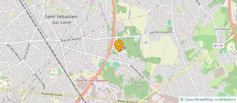 localisation de l'entreprise AVM à SAINT-SEBASTIEN-SUR-LOIRE