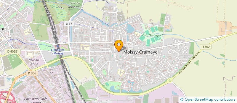 localisation de l'entreprise AVM à MOISSY-CRAMAYEL