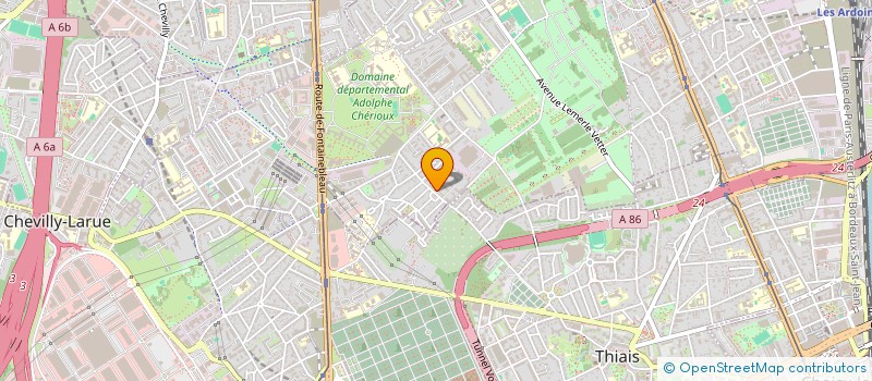 localisation de l'entreprise AVM à VITRY-SUR-SEINE