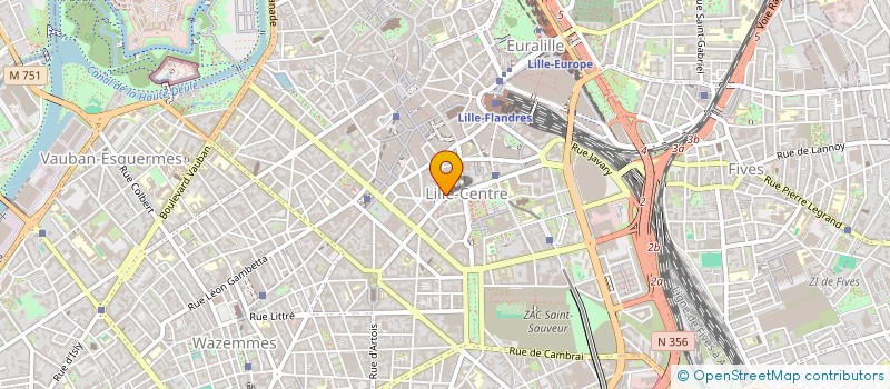 localisation de l'entreprise AVM à LILLE