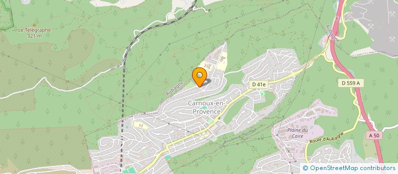 localisation de l'entreprise AVM  CARNOUX-EN-PROVENCE