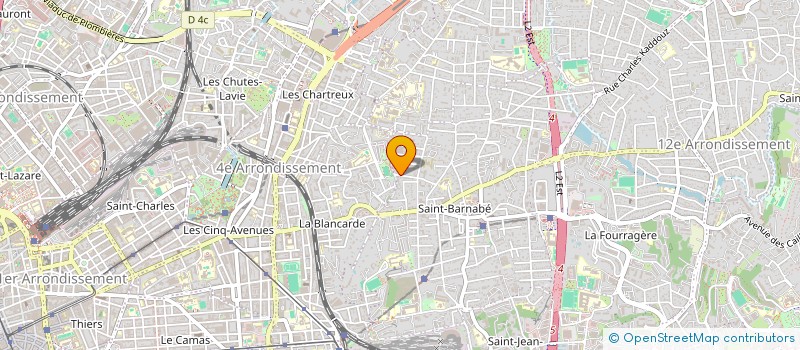localisation de l'entreprise AVM à MARSEILLE