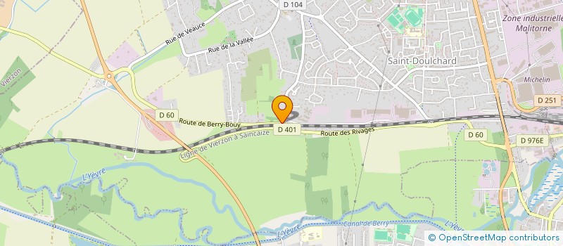 localisation de l'entreprise AVM GALLERY  SAINT-DOULCHARD