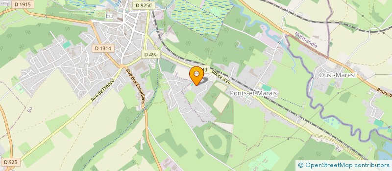 localisation de l'entreprise AVM IMMO  PONTS-ET-MARAIS