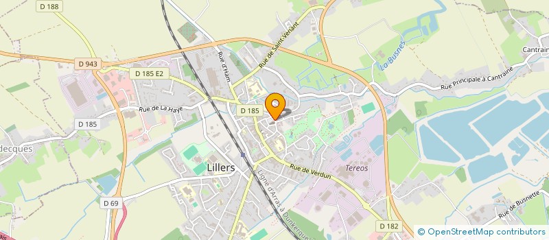 localisation de l'entreprise AVM IMMO  LILLERS