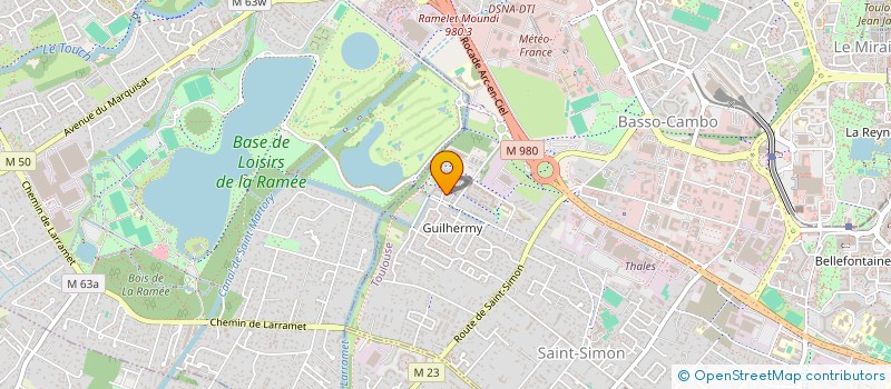 localisation de l'entreprise AVM TRANSPORT à TOULOUSE
