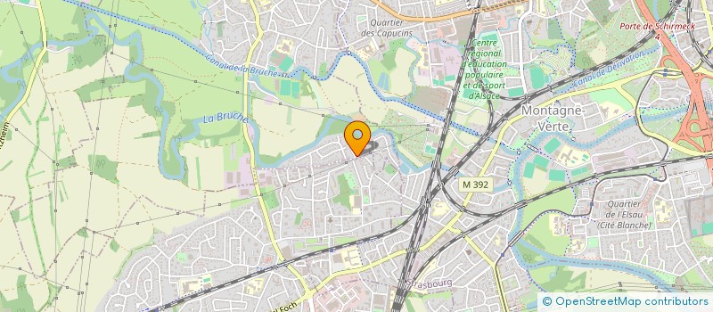 localisation de l'entreprise AVM TRANSPORTS  ECKBOLSHEIM