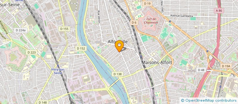 localisation de l'entreprise AVMD GROUP (APPROVISIONNEMENT VESTIAIRE MOBILIER DIRECT) à ALFORTVILLE