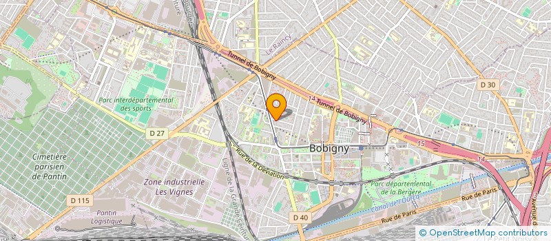 localisation de l'entreprise AVMG CUISINES  BOBIGNY