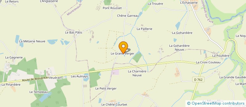 localisation de l'entreprise AVMP IMMOBILIER  BEAUPREAU-EN-MAUGES