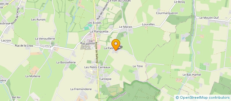localisation de l'entreprise AVN à LE MOLAY LITTRY