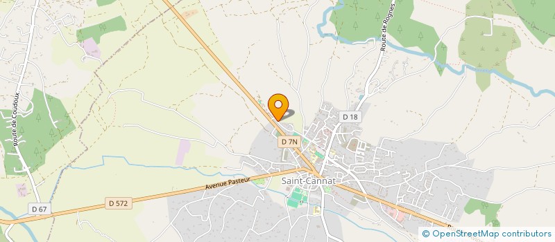 localisation de l'entreprise AVN CONCEPT à SAINT-CANNAT