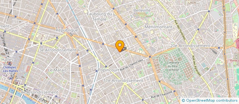 localisation de l'entreprise AVNI  PARIS