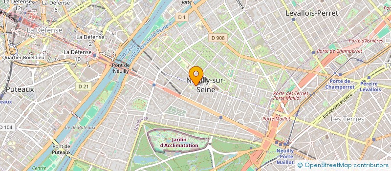 localisation de l'entreprise AVO GROUP à NEUILLY-SUR-SEINE
