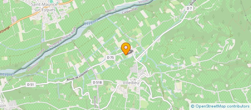 localisation de l'entreprise AVO-TRAINEAUX  VILLEDIEU