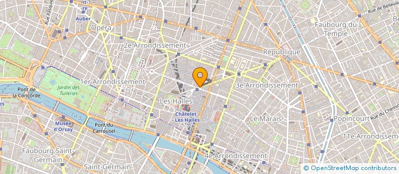 localisation de l'entreprise AVOCAT BIO à PARIS