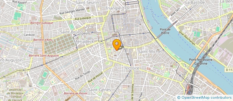 localisation de l'entreprise AVOCAT VERDIER FLORENT  BORDEAUX