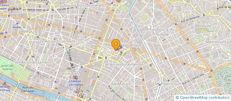 localisation de l'entreprise AVOCATES ASSOCIEES DU VERTBOIS à PARIS