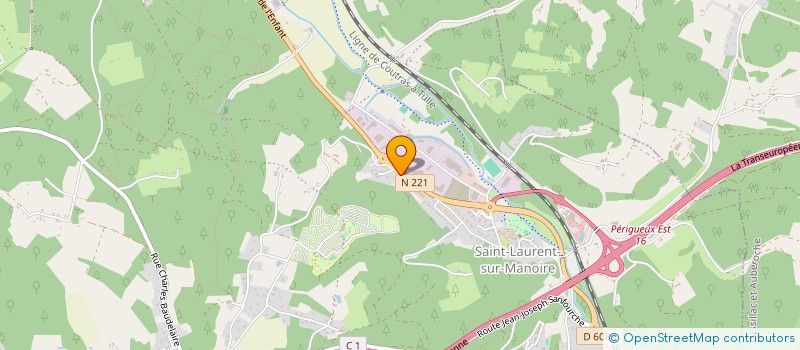 localisation de l'entreprise AVOCATEX  BOULAZAC ISLE MANOIRE