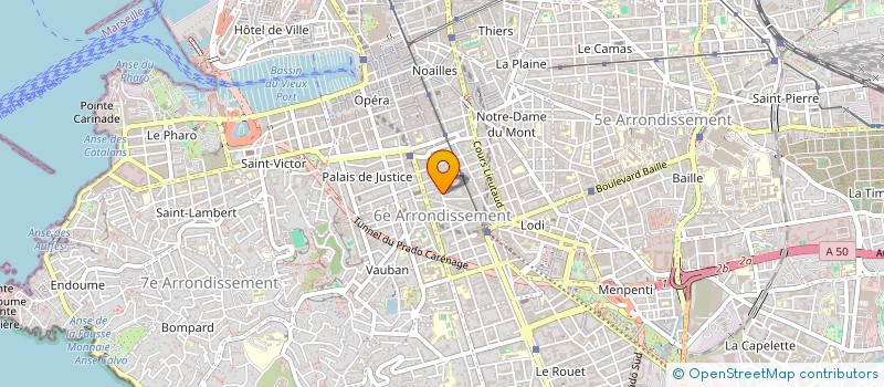 localisation de l'entreprise AVOCATIA  MARSEILLE